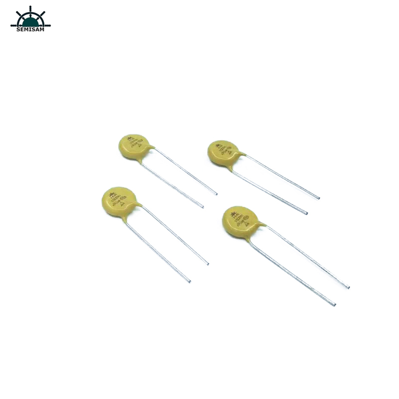 Comhpháirteanna Leictreonaic ODM tSín, Buí Mov 10mm 10d561 560v Varistor Ocsaíd Sinc (Varistor Ocsaíd Movmetal)